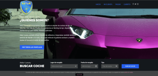 Pantallazo de la web astur-luxury.es