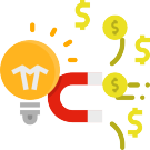 icono de textos en prensa para diseño web económico