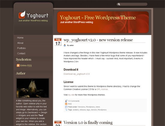 Yoghourt - captura de pantalla.