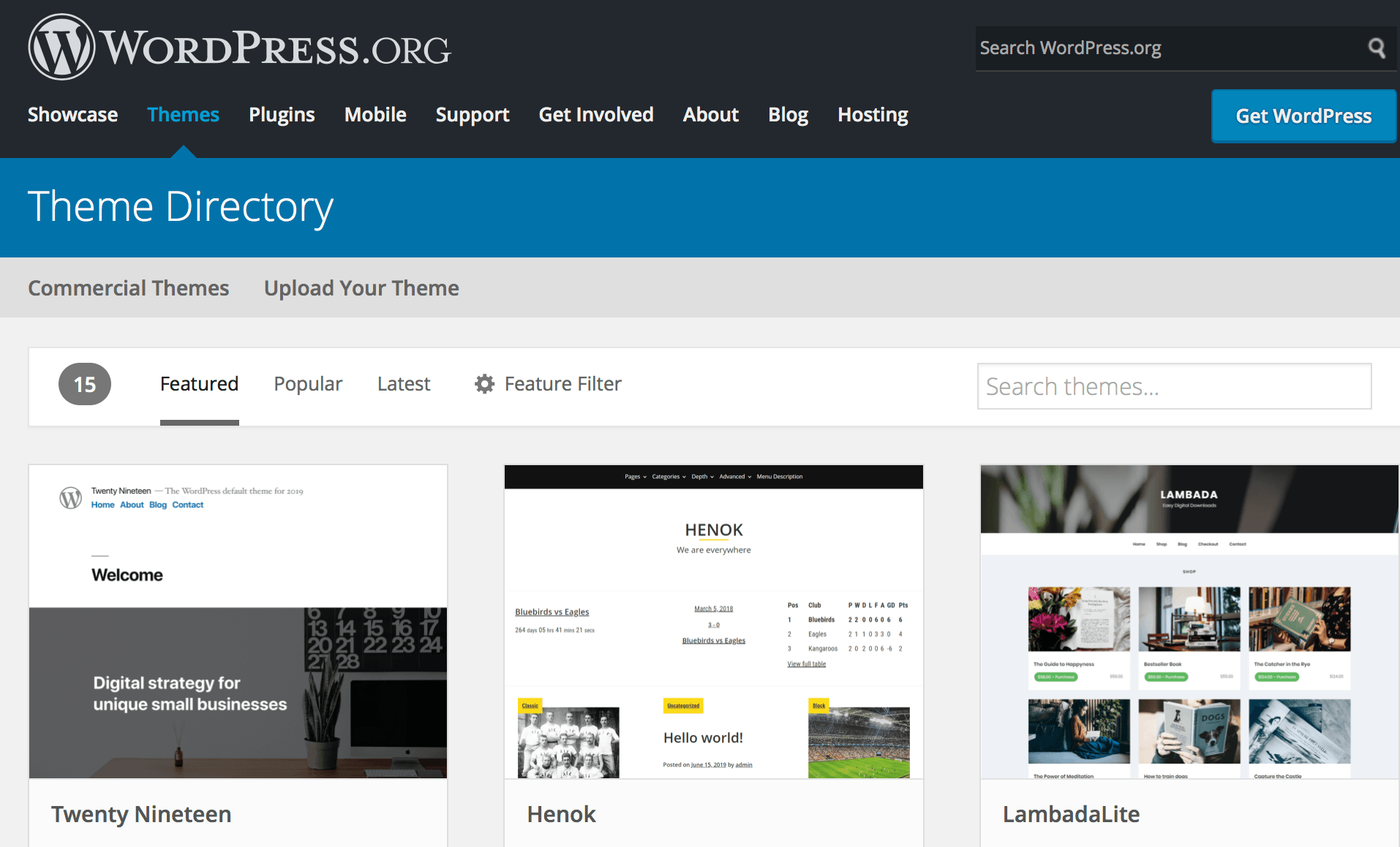 temas en wordpress